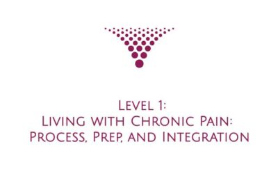 LEVEL 1: Living with Chronic Pain: Process, Prep, and Integration